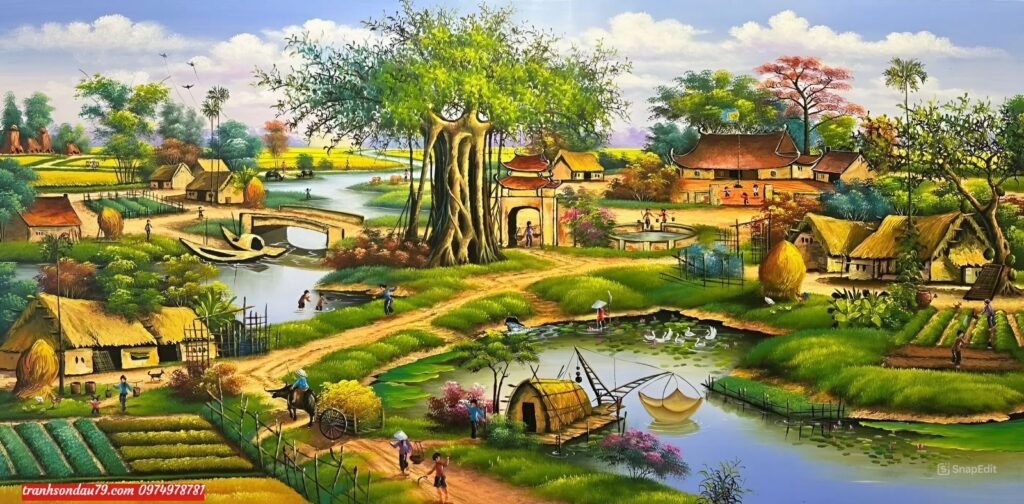 Tranh đồng quê