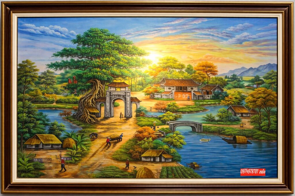 Tranh đồng quê l