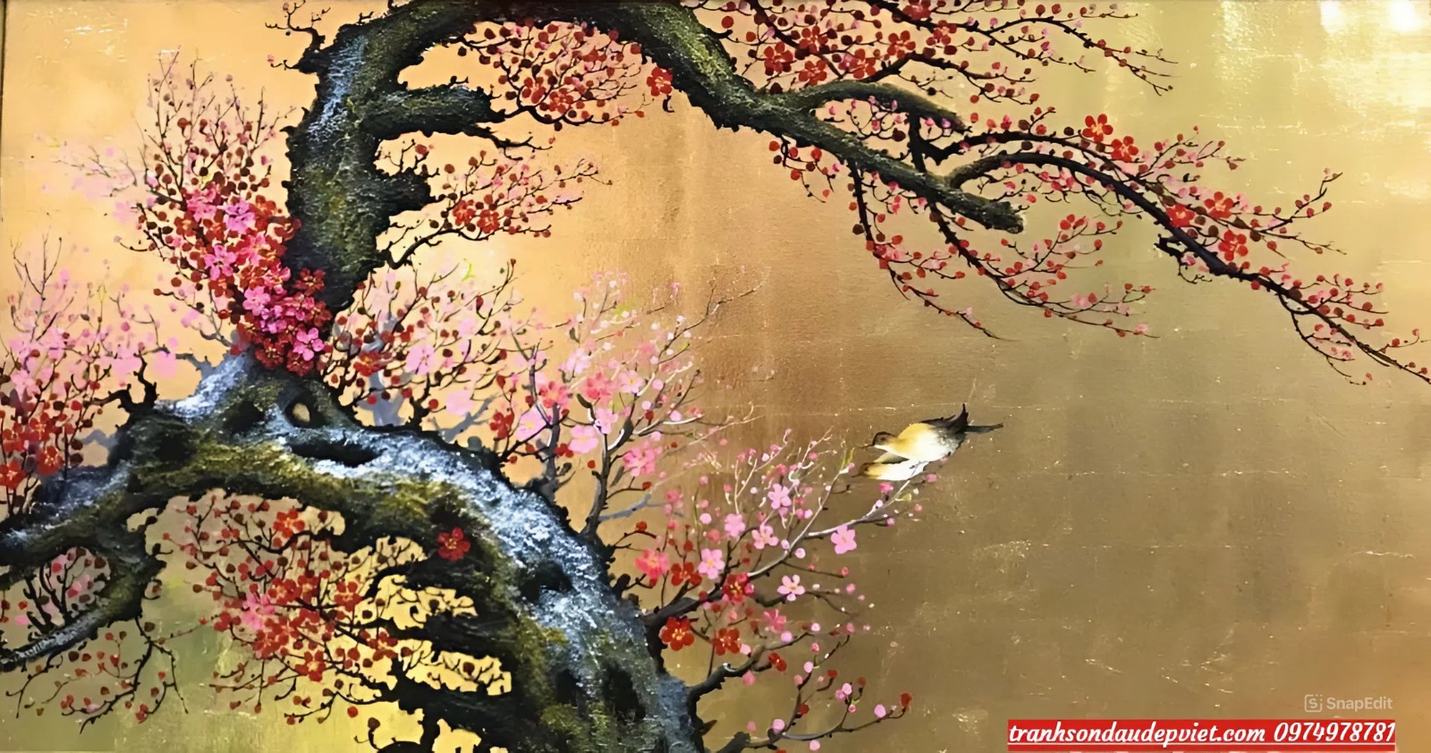 Tranh hoa đào