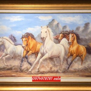 Tranh mã đáo thành công ngựa chiến thắng trận