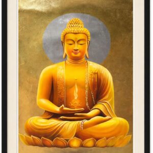 Tranh sơn dầu phật mặt phật ý nghĩa
