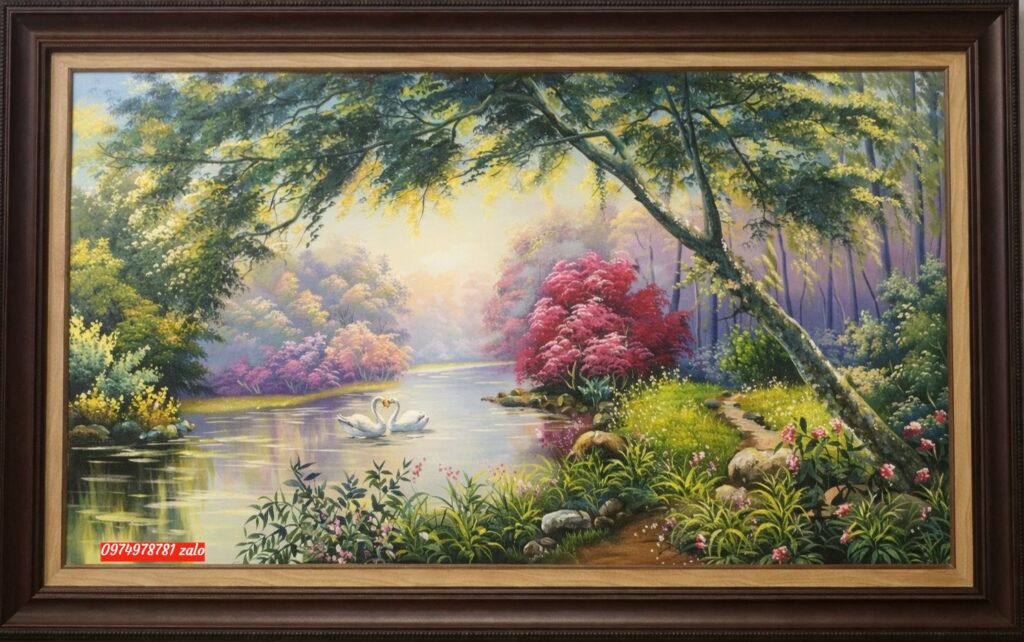 tranh phong cảnh thiên nhiên đẹp
