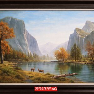 Tranh châu âu , tranh phong cảnh châu âu TH47