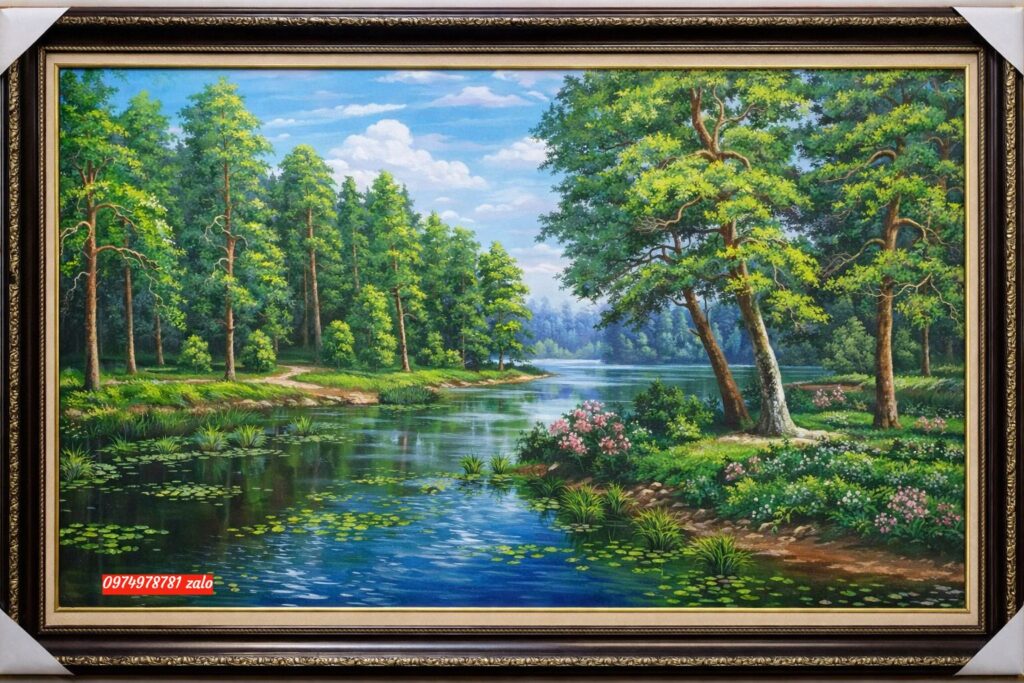 Tranh sơn dầu phong cảnh thiên nhiên