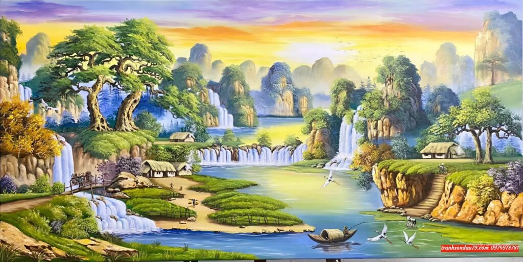 Tranh sơn thủy hữu tìn